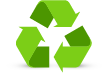 Shredding paper recycling icon